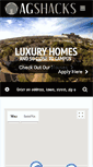 Mobile Screenshot of agshacks.com
