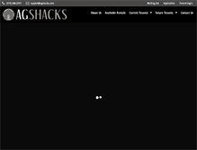 Tablet Screenshot of agshacks.com